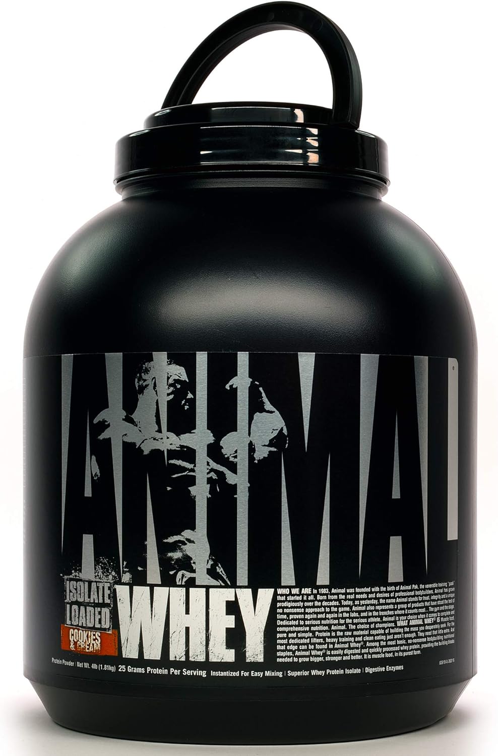 Animal Whey Isolate Protein Powder, Loaded for Post Workout and Recove
