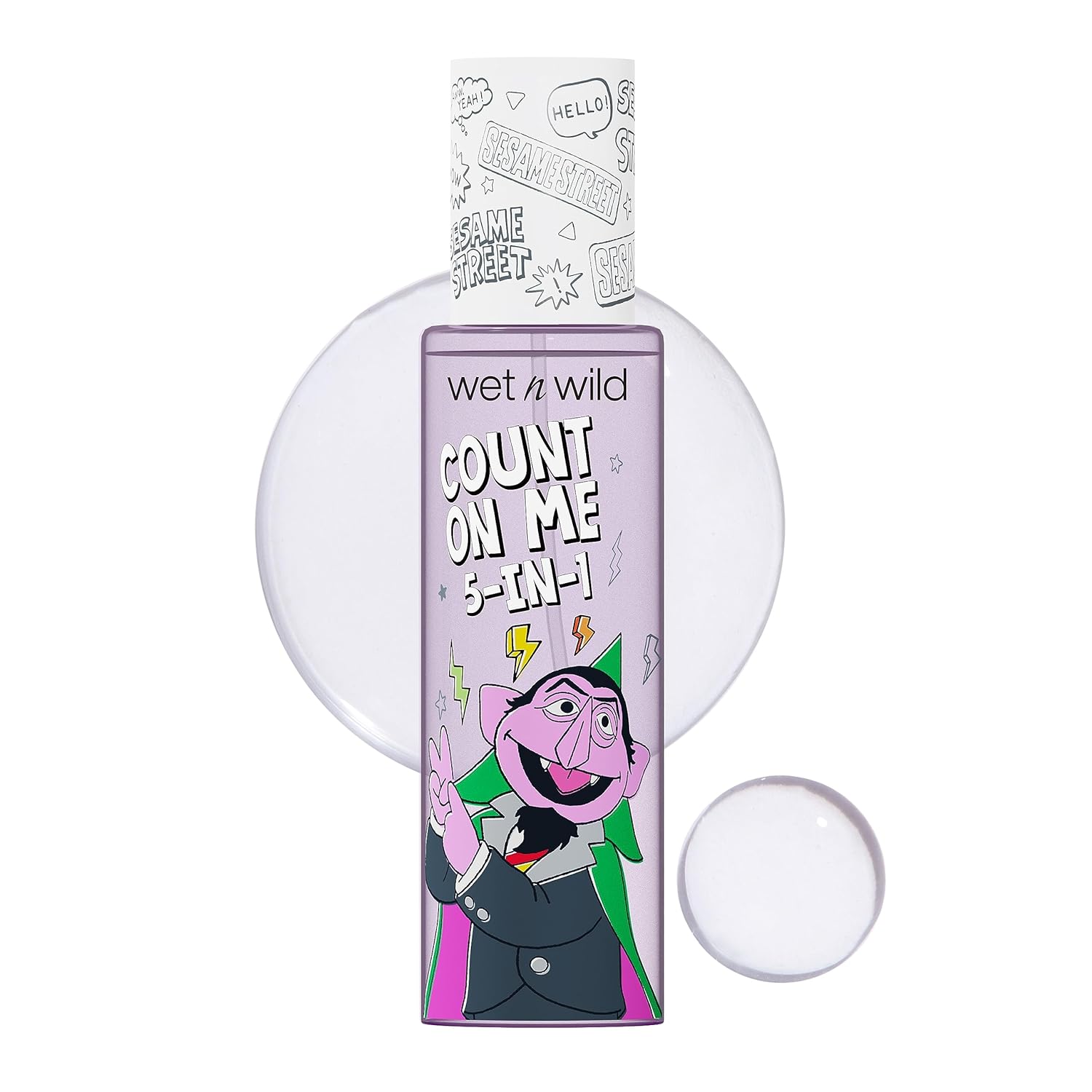 Wet N Wild X Sesame Street, Count On Me 5-In-1 Prime & Set Face Mist