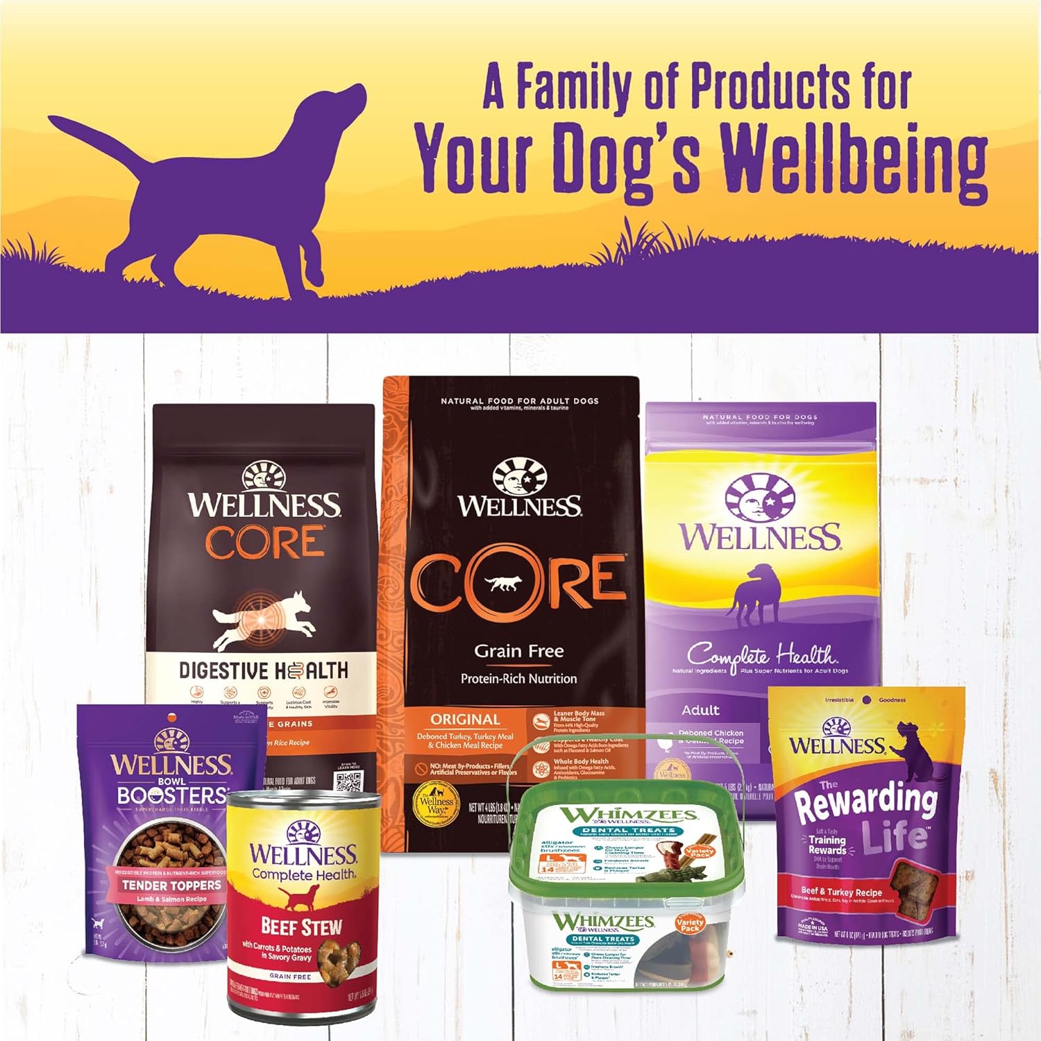 Wellness Complete Health Thick & Chunky Natural Grain Free Canned Wet Dog Food, Beef Stew, 12.5-Ounce Can (Pack of 12): Canned Wet Pet Food: Pet Supplies: Amazon.com