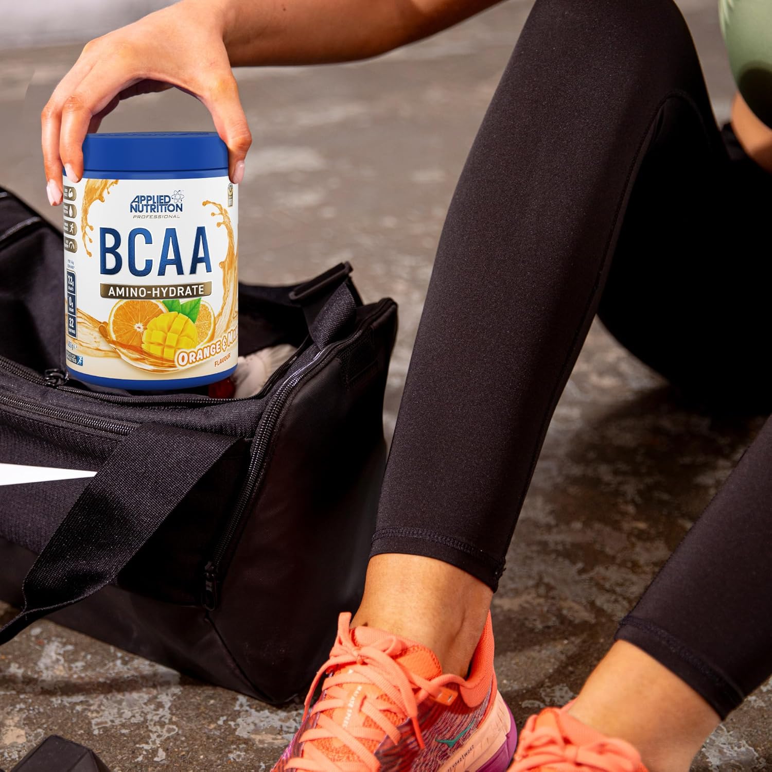 Applied Nutrition BCAA Powder - Branched Chain Amino Acids BCAAs Supplement, Amino Hydrate Intra Workout & Recovery Energy Drink (450g - 32 Servings) (Orange & Mango) : Amazon.co.uk: Health & Personal Care