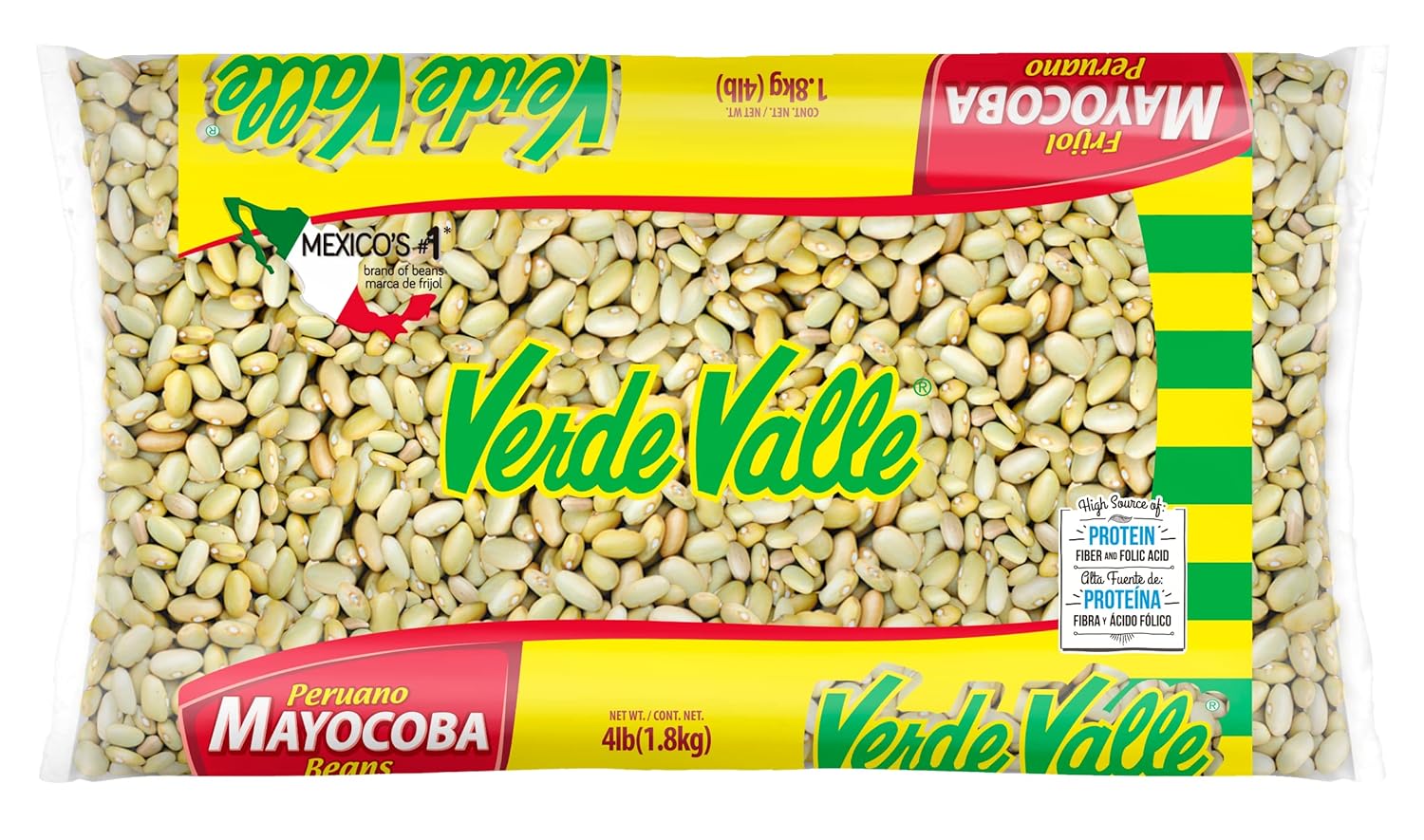 Verde Valle Mayocoba Beans 4lb (Pack of 1)