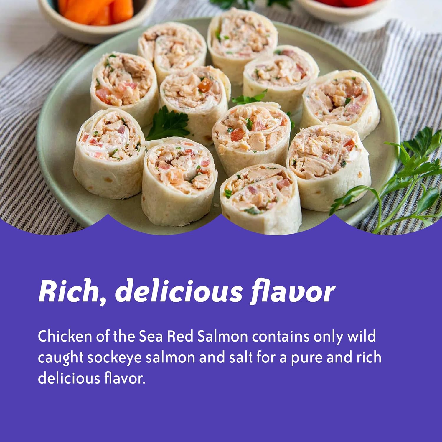 Chicken of the Sea Red Salmon, Canned Salmon, Wild Caught, 14.75-Ounce Cans (Pack of 12) : Grocery & Gourmet Food