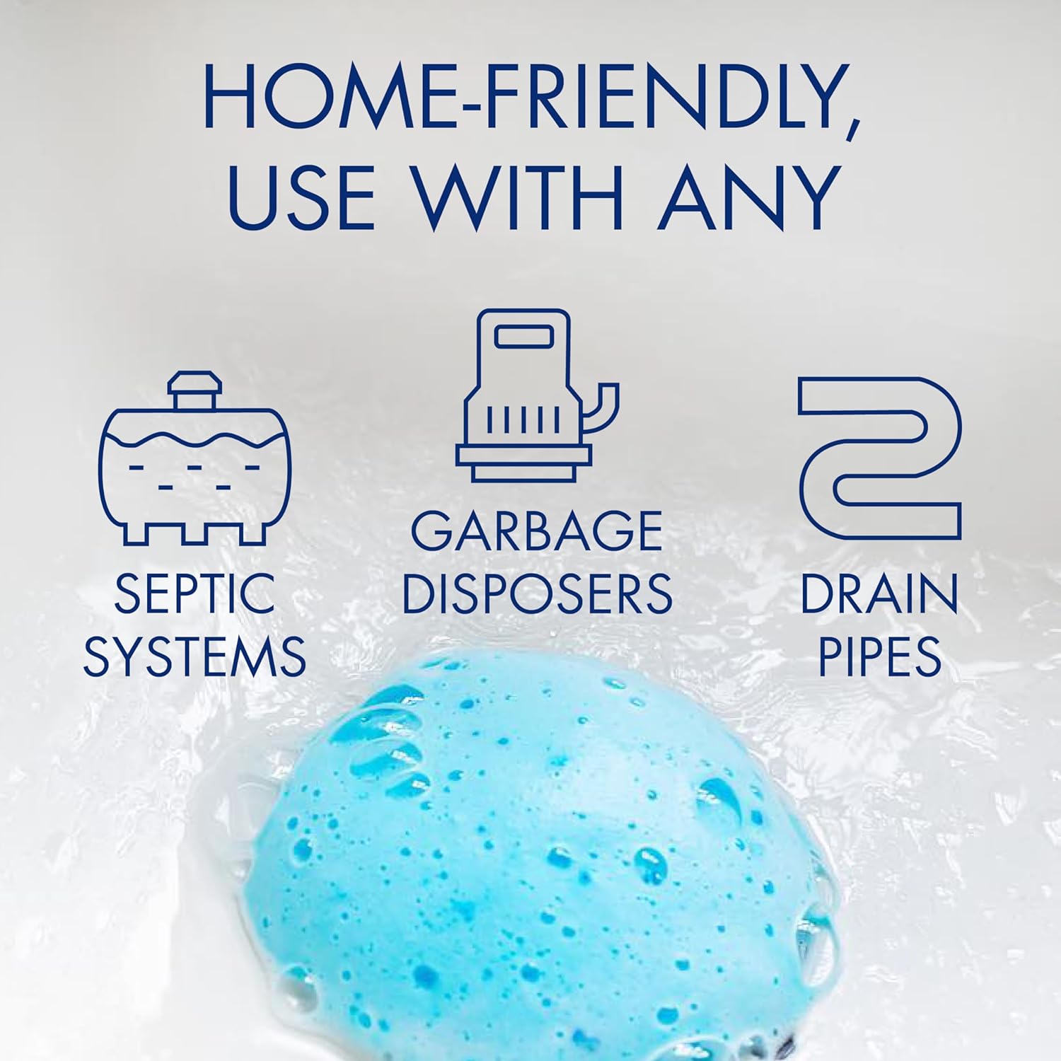 Glisten Garbage Disposer Cleaner And Freshener With Foaming Action, Helps Remove Buildup In Drains, Lemon Scent, 16 Packets