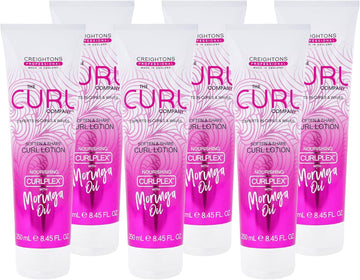 The Curl Company 6 x 250ml Multipack Soften and Shape Curl Lotion, Professionally Formulated with Curplex and Nourishing Moringa Oil, Eliminates Frizz, Leaves Hair Soft & Smooth, Vegan & Cruelty Free : Amazon.co.uk: Beauty