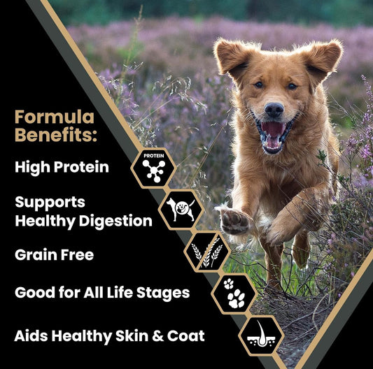 Victor Super Premium Dog Food – Grain Free Ultra Pro Dry Dog Food – High Protein, Low Carb Dog Food For Active Dogs – 42% Protein Dog Food For Sporting Dogs Of All Breeds & Sizes, 30 Lb