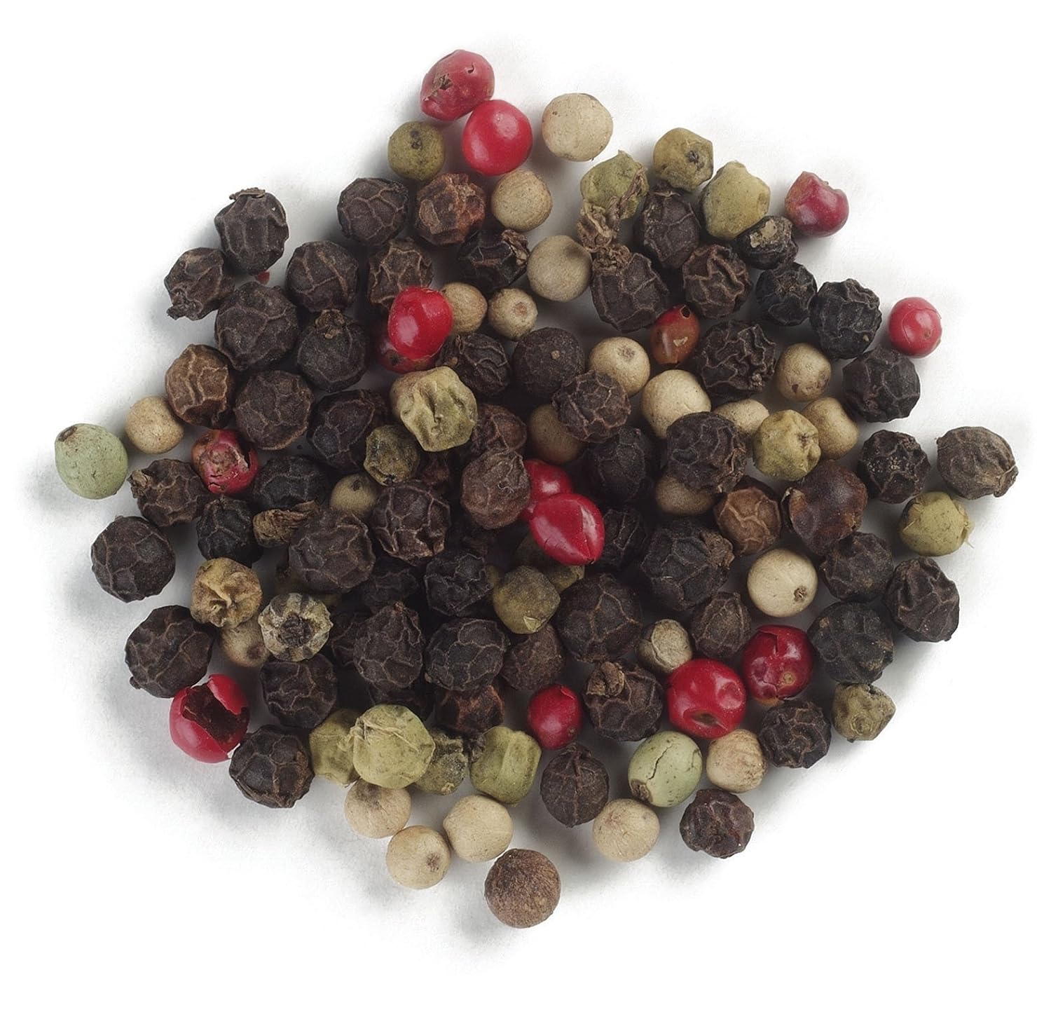 Frontier Co-Op Peppermill 4-Peppercorn Blend, 1-Pound Bulk, Gourmet Blend Of Black, White, Green & Pink Peppercorns