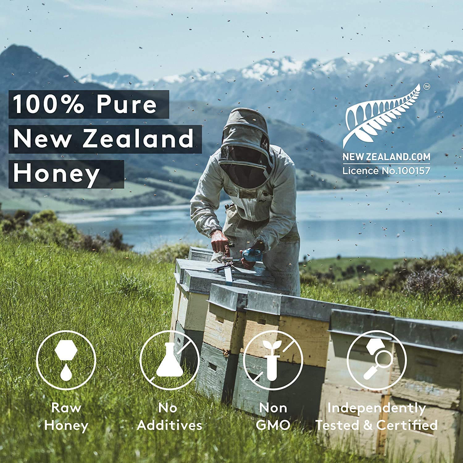New Zealand Honey Co. Manuka Honey Special Package Umf 20+ / Umf 24+, Umf Certified / 8.8Oz