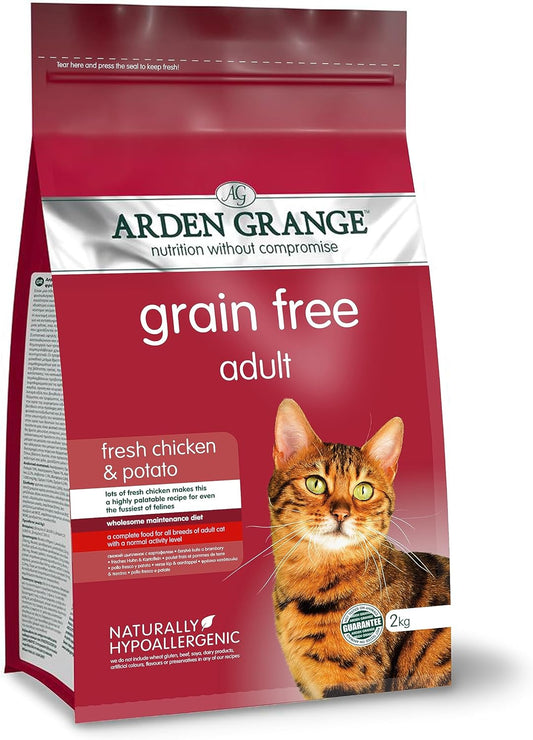 Arden Grange Adult Dry Cat Food, Chicken, 2 Kg :PC & Video Games