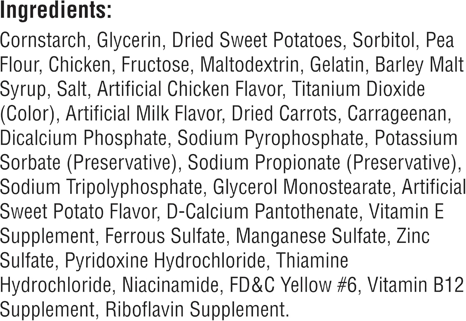 SmartBones Mini Sweet Potato Chews (24 Pack), SBSP-02002, Mini-24 pieces/pack : Pet Snack Treats : Pet Supplies