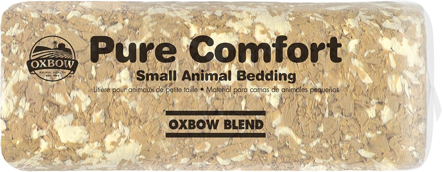 Oxbow Pure Comfort Small Animal Bedding - Odor & Moisture Absorbent, Dust-Free Bedding for Small Animals - Blend, 178 Liter Bag : Everything Else