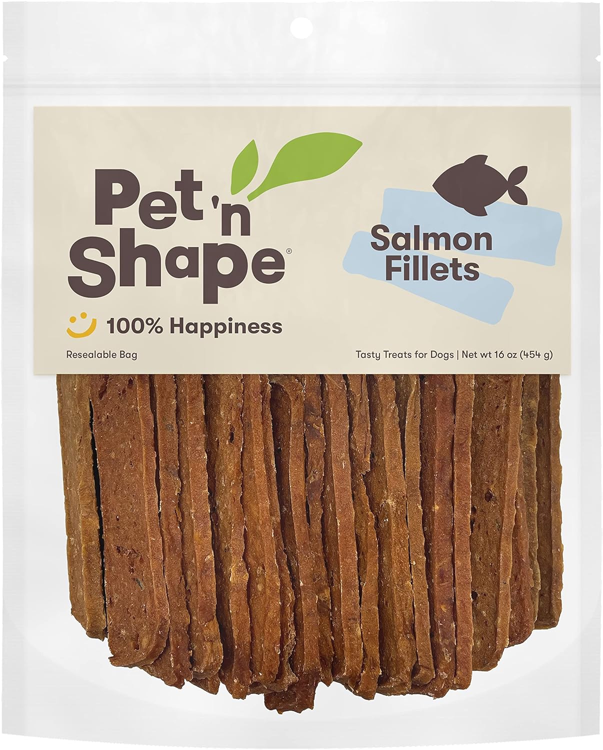 Pet 'N Shape Salmon Fillets, 16 Oz - Healthy, Protein Rich Treats For Dogs
