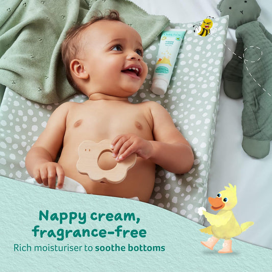 Childs Farm | Baby Nappy Cream 100Ml | Aloe Vera | Suitable Newborns With Dry, Sensitive & Eczema-Prone Skin