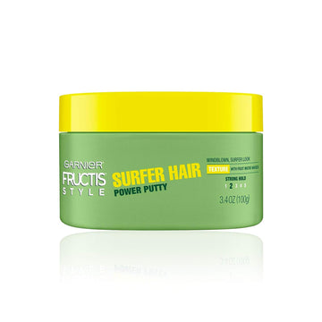 Garnier Fructis Style Surfer Hair Power Putty, 3.4 Oz, 1 Count (Packaging May Vary)