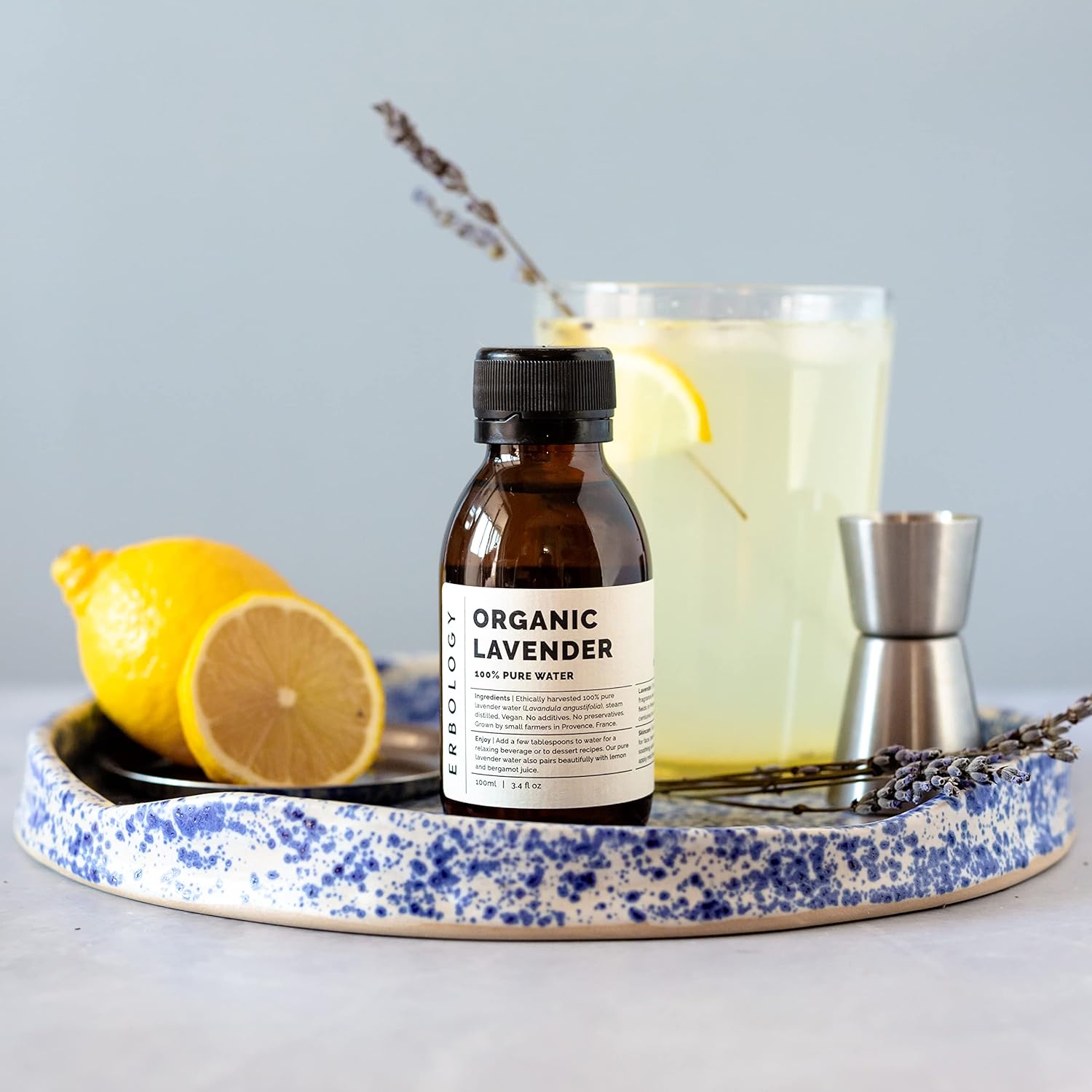 Erbology Organic Thyme Water 3.4 Fl Oz - Premium Food Grade Hydrolate Of Thyme - Cleansing The Skin - Small Batch - Sustainably Sourced Straight From Farm In Provence, France : Beauty & Personal Care