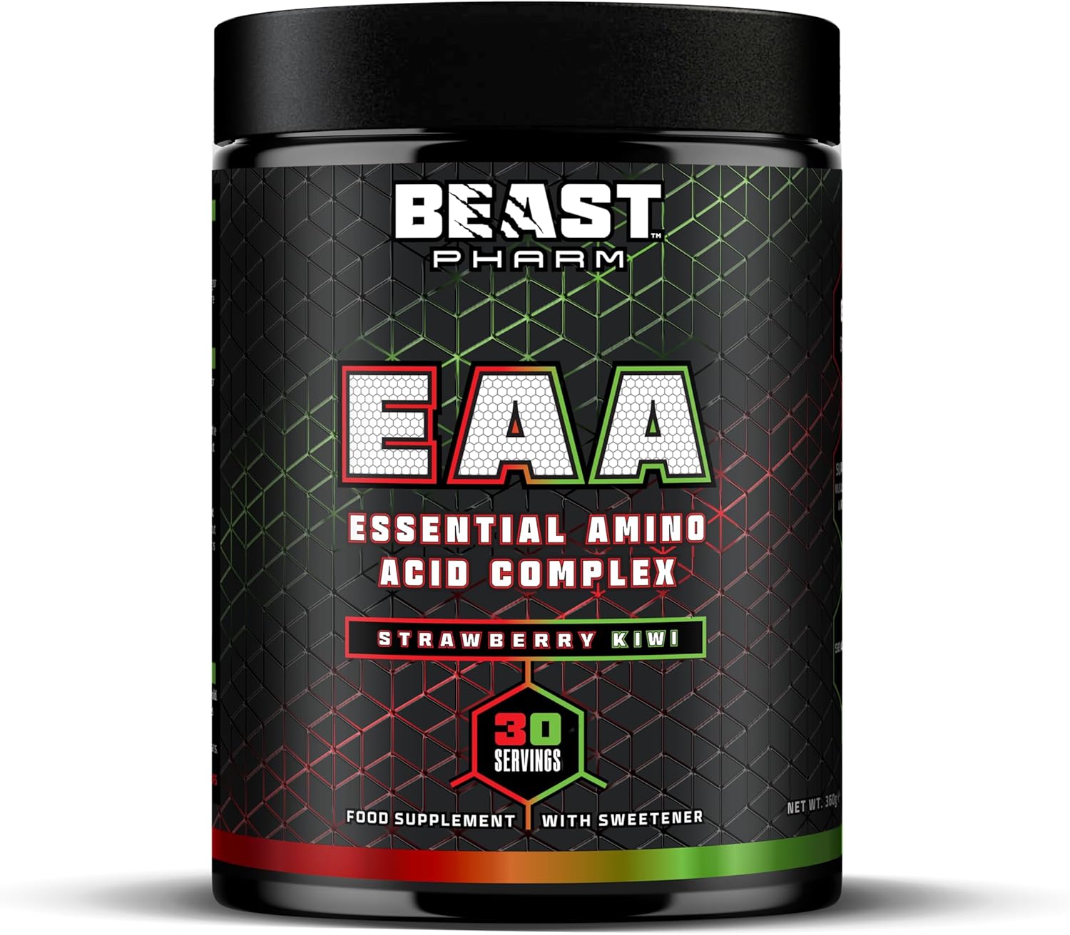 Beast Pharm EAA Amino Acids, 30 Servings Enhanced BCAA Powder | Strawberry Kiwi : Amazon.co.uk: Health & Personal Care
