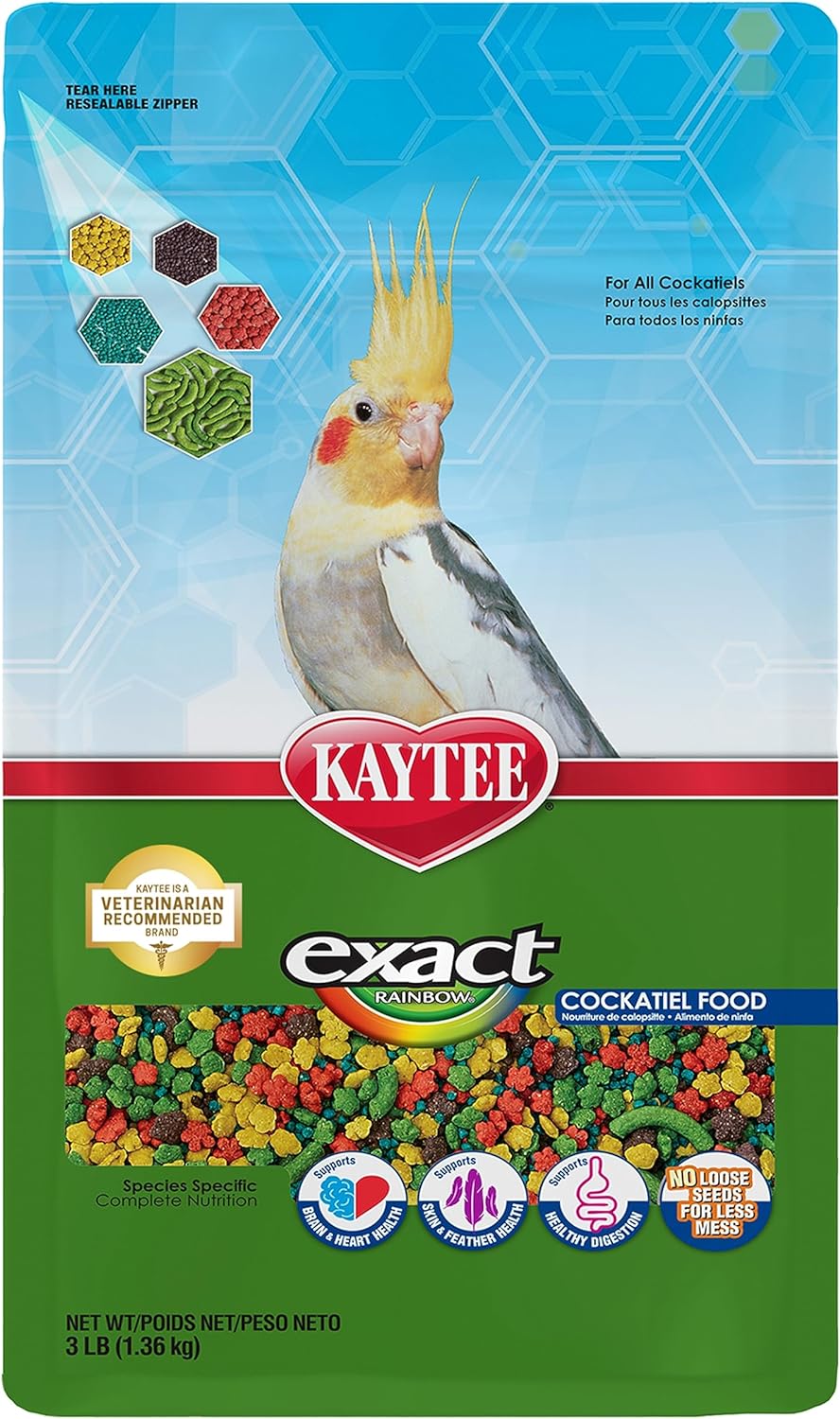 Kaytee Exact Rainbow Cockatiel 3 Lb