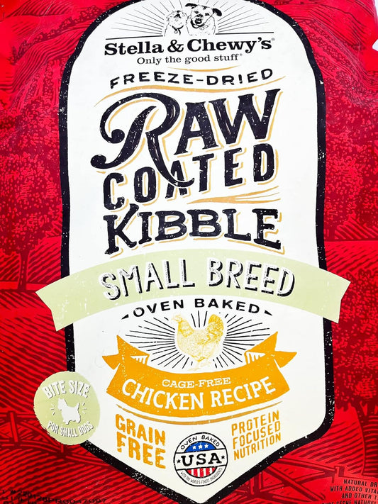 Stella & Chewy'S Raw Coated Small Breed Chicken Recipe Dog Food 10Lb (186011001677)