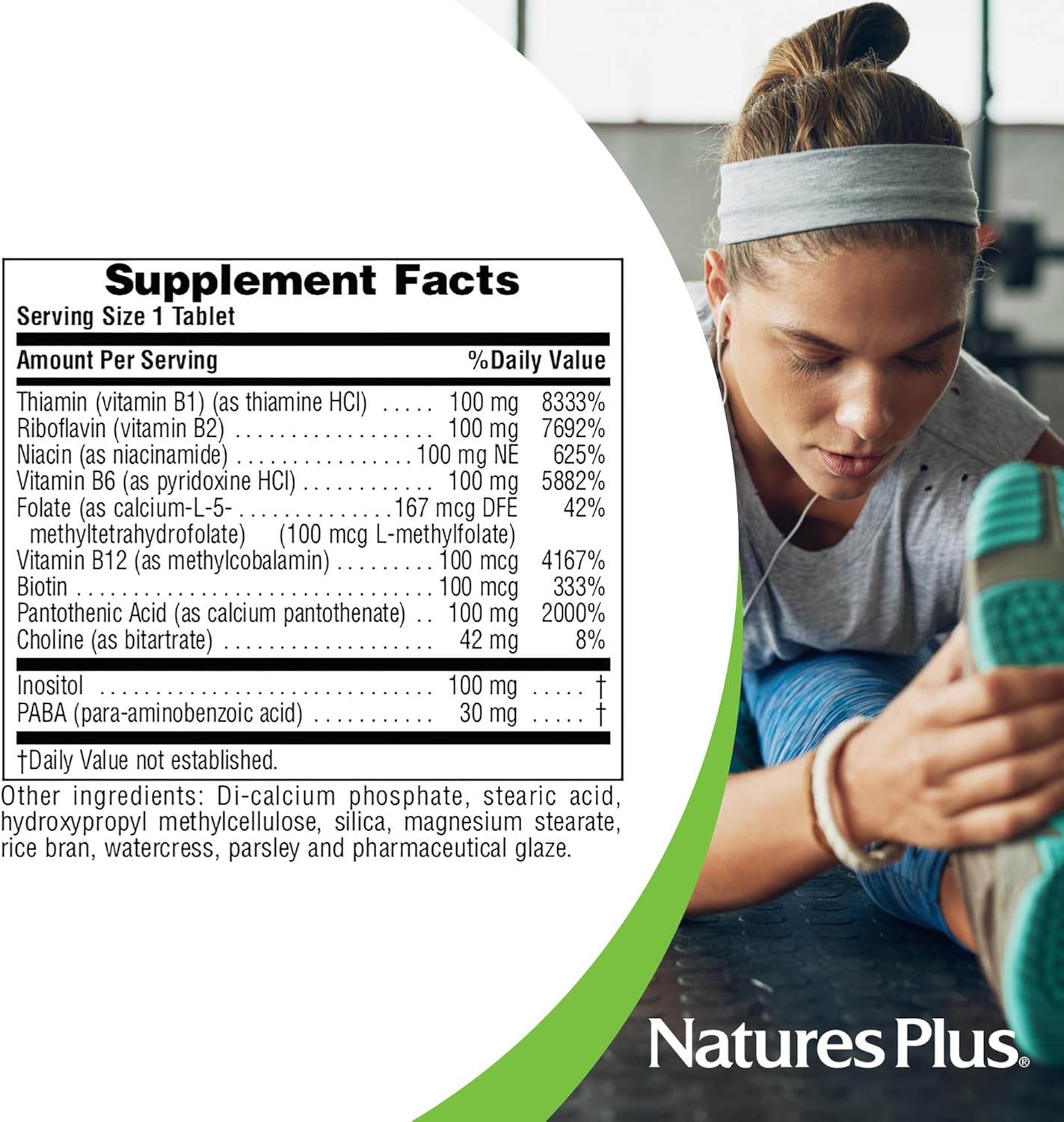 Nature'S Plus Mega B-100-60 Tablets