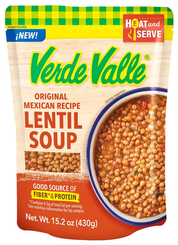 Verde Valle Lentil Soup Mexican Recipe