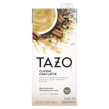 Tazo Classic Chai Latte Concentrate, 32 Oz