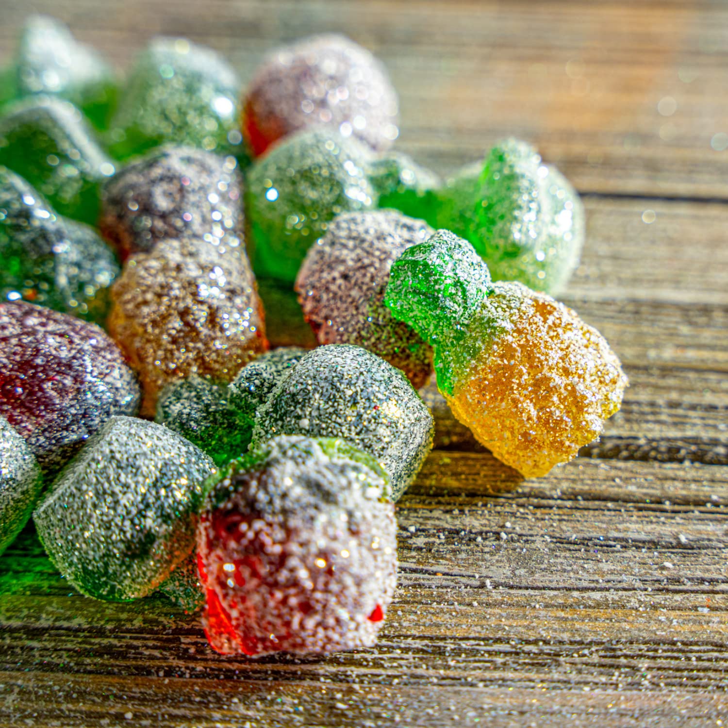 Bakell - Sweet And Sour Flavored Tinker Dust (8G, 1X Jar) Edible Glitter For Cakes, Cupcakes, Cake Pops, Gummies, Ice Cream And Cookies! : Grocery & Gourmet Food