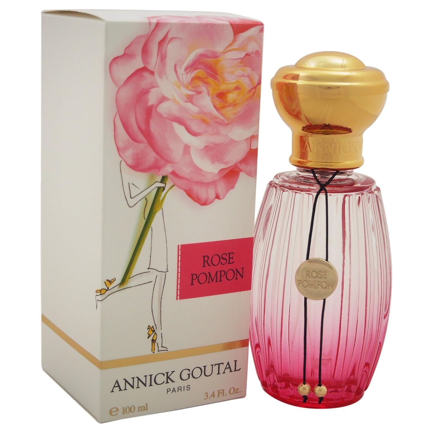 Annick Goutal Rose Pompon Women'S Eau De Toilette Spray, 3.4 Ounce