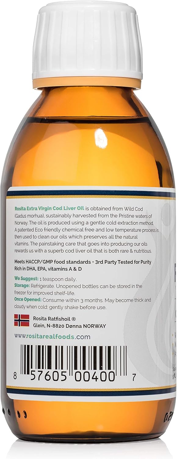 Rosita Extra Virgin Cod Liver Oil - Evclo (X1)