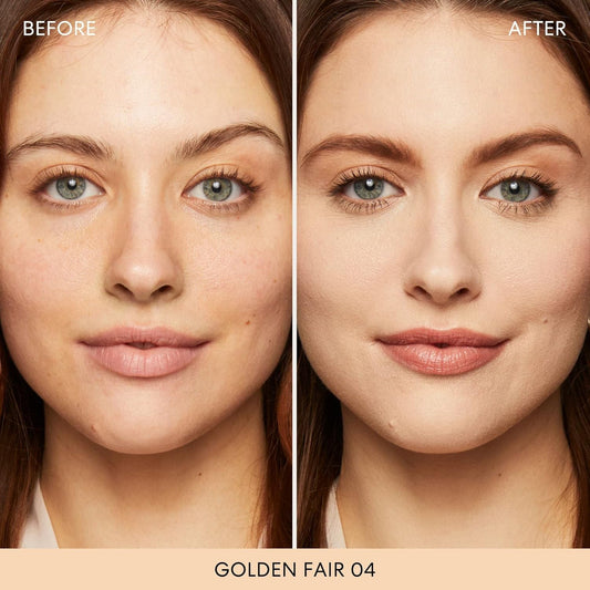 bareMinerals Matte Foundation Spf 15-04 Golden Fair For Women 0.21 Oz Foundation Gold