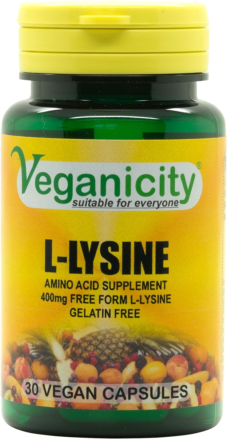 Veganicity L-Methionine 500Mg : Amino Acid Supplement : 30 Tablets, In A Planet Friendly 99% Recycled Pot
