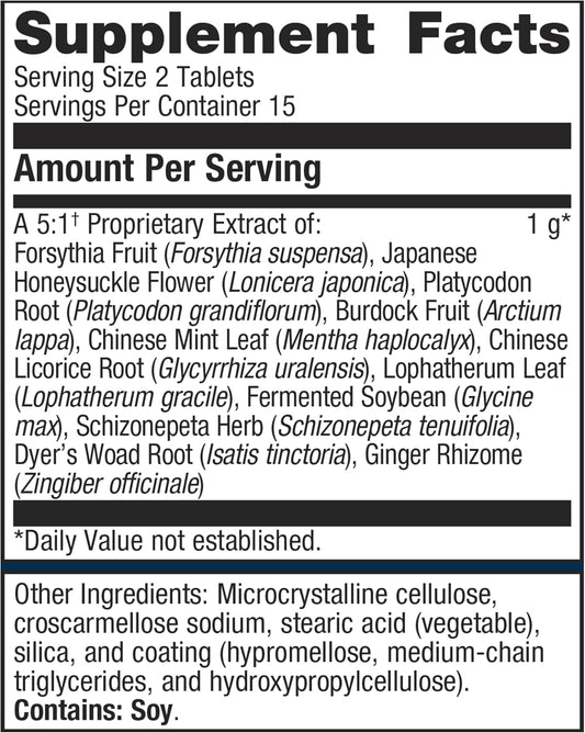 Metagenics Essential Defense - Immune Support* - Traditional Chinese Ingredients - Supplement With Licorice Root Extract, Ginger & Isatis - Non-Gmo, Gluten-Free & Vegetarian - 30 Tablets