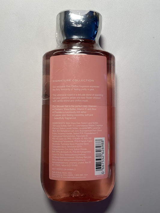 Bath & Body Works Pink Chiffon Shower Gel 10 Oz / 295 Ml