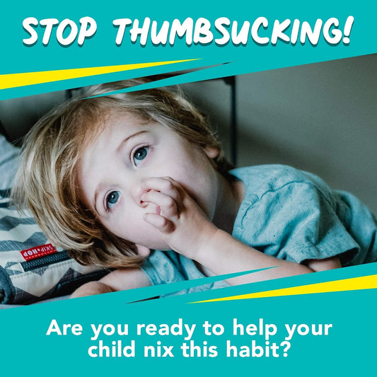 Nail Biting Treatment For Kids - Stop Thumb Sucking For Kids, Toddlers, Children - No Bite Nail Polish Pen - Non Glossy - Bitter Taste - Safe & Effective Solution - Paraben Free - (2 - Pack)