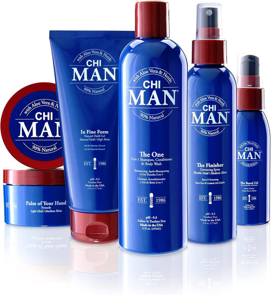 Chi Man Low Maintenance Texturizing Spray, 177 Ml Clear