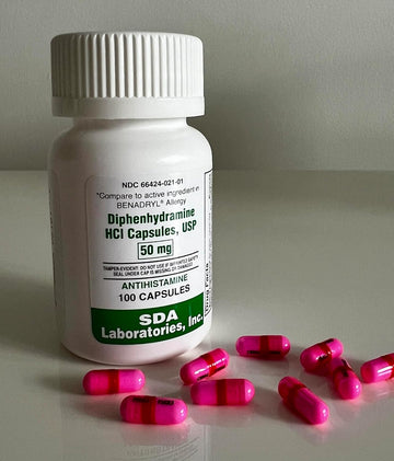 Sda Laboratories Diphenhydramine, 50Mg, 100Ct