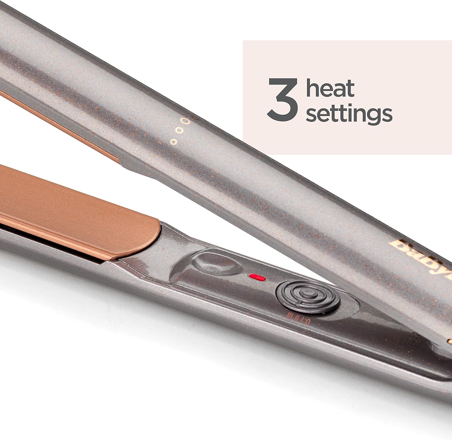 BaByliss Shimmer Hair Straighteners - Ceramic Plates for Smooth Styling, Multi-voltage Worldwide use, Ultra-fast 15 Second Heat Up, 3 Heat Settings Up To 235°C, 2598BU : Amazon.co.uk: Beauty