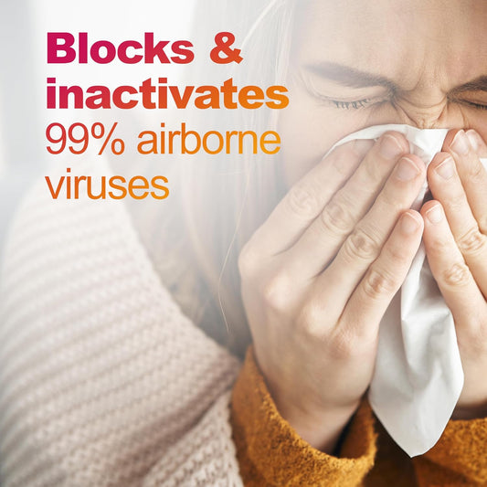 Biosure Pro Nasal Spray 600 Hours Protection Per Bottle (20Ml) | Scientifically Proven Drug Free Barrier To Help Protect Against Viruses, Colds, Flu, Hayfever, & Allergies | 6H Antiviral Protection |