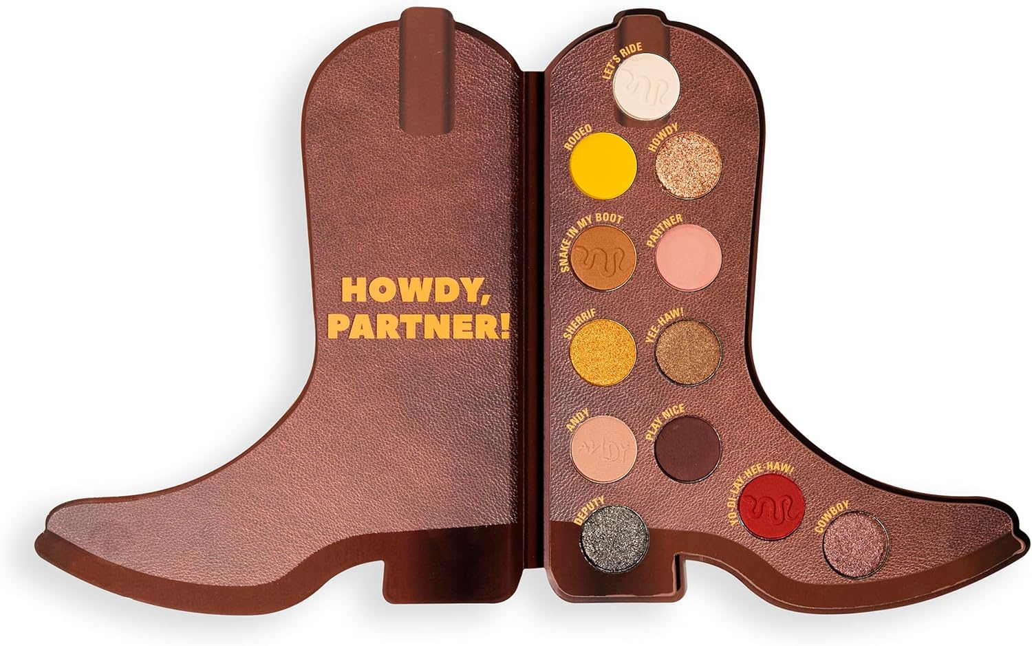 Revolution, Disney'S Toy Story X Revolution Woody Boot Palette, Eight-Pan Eyeshadow Palette, Vegan & Cruelty-Free