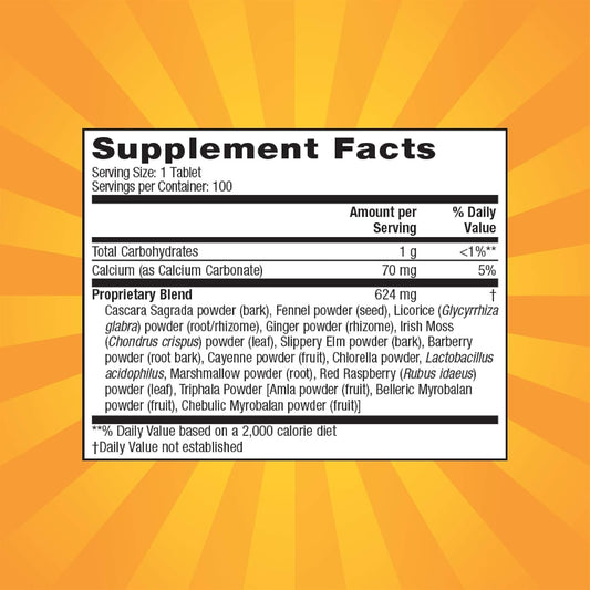 Super Cleanse By Nature'S Secret | Herbal And Probiotic Support, 100 Tablets