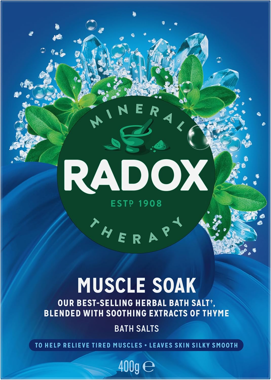 Radox Muscle Soak Bath Salts 400 G