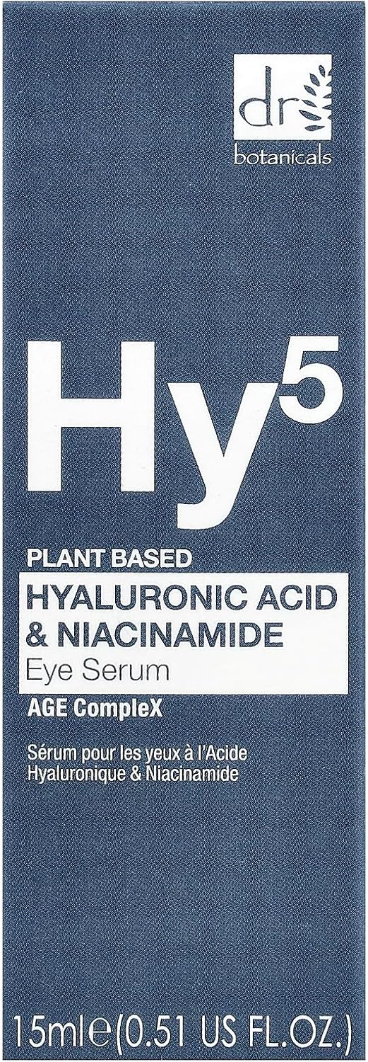 Dr Botanicals Hyaluronic Acid 5% & Niacinamide 5% Eye Serum 15ml : Amazon.co.uk: Beauty