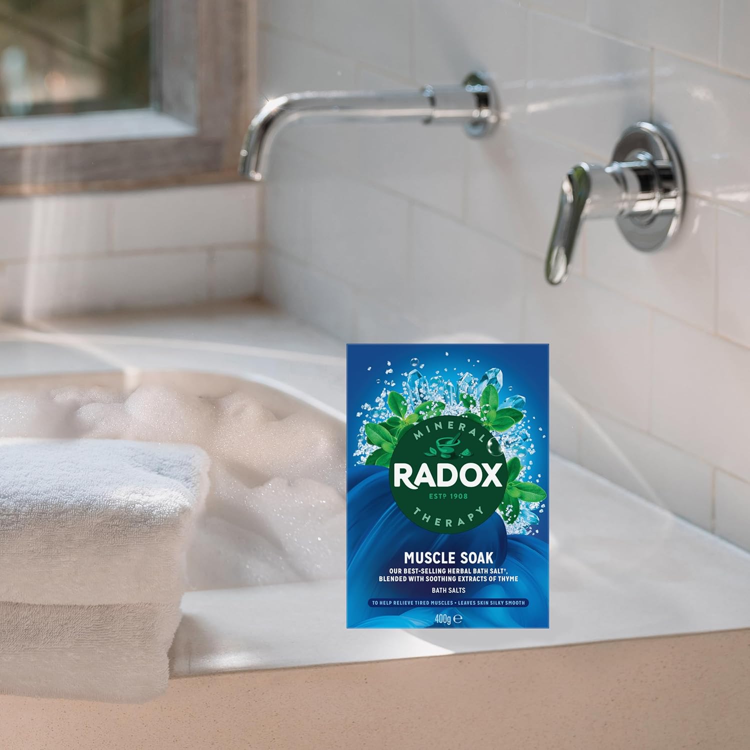 Radox Muscle Soak Bath Salts 400 g : Amazon.co.uk: Beauty