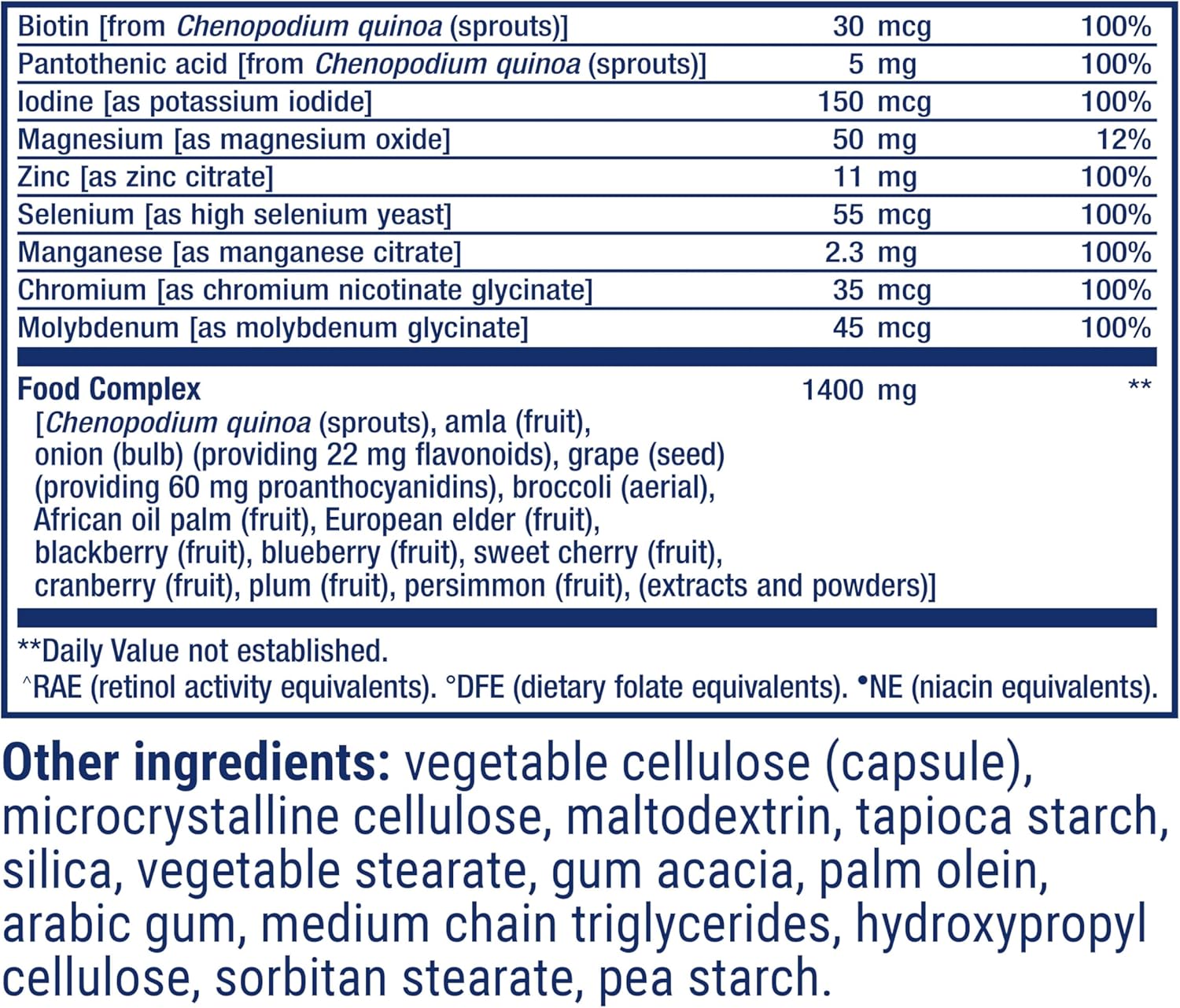 Life Extension Whole Food Multivitamin, Plant-Derived Vitamin D3, A, B, C & E, Plus Minerals, Plant Extracts, Stay Healthy From Head To Toe, Gluten-Free, Non-Gmo, Vegetarian, 90 Capsules : Health & Household