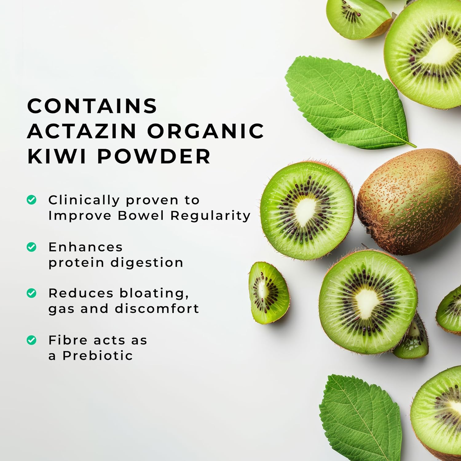 Organic Greens Superfood Powder, Prebiotics & Probiotics, Pea Protein & Actazin Kiwi Extract for Gut Health, High Dose Green Vegetables, Orange and Lime Flavour, 273g - 30 Servings : Amazon.co.uk: Health & Personal Care