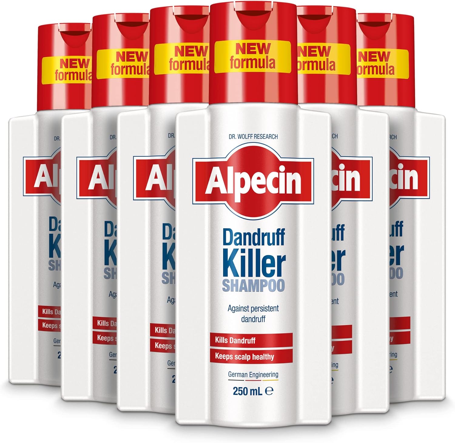 Alpecin Dandruff Killer Shampoo 2X 375Ml | Effectively Removes And Prevents Dandruff | Hair Care For Men Made In Germany