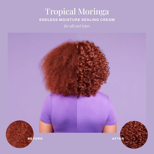 The Mane Choice - Tropical Moringa Sweet Oil & Honey Endless Moisture Sealing Cream, 8 Ounce