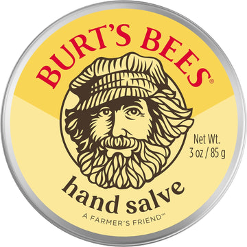 Burt'S Bees Stocking Stuffers, Hand Salve Christmas Gifts With Botanical Oils And Beeswax, Moisturizing Balm For Dry Hands, 100 Percent Natural Origin Skin Care, 3 Oz. Package