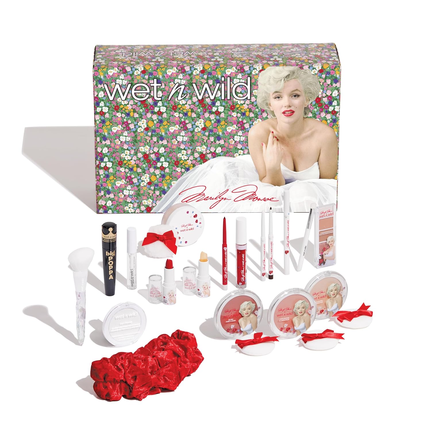 Wet N Wild Marilyn Monroe Collection Pr Box - Makeup Set With Versatile Brushes, Buildable & Blendable Palettes, Vibrant Colors, & Lip Glosses For Unique Looks, Cruelty-Free & Vegan