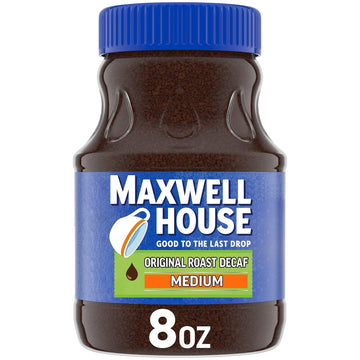 Maxwell House The Original Roast Decaf Instant Coffee (8 oz Jar)