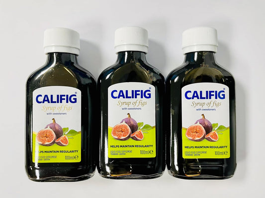 Three Packs Of Califig Syrup Of Figs 100Ml