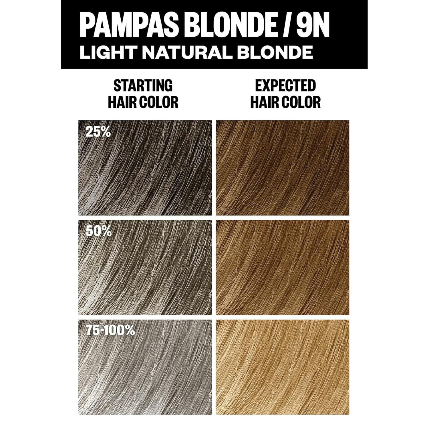 Igk Permanent Hair Dye Color Kit | 9N Pampas Blonde - Light Natural Blonde | 100% Gray Color Coverage + Strengthen + Shine | Ammonia Free : Beauty & Personal Care
